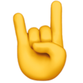 Sign of the Horns Gesture