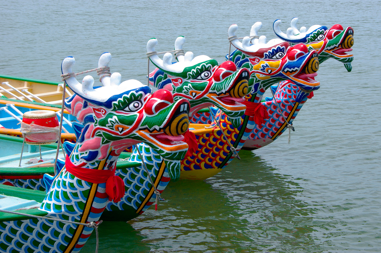 The Dragon Boat Festival Local Concept